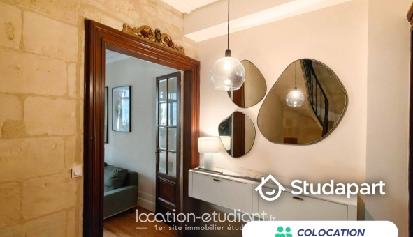 Colocation étudiante Studio &agrave; Bordeaux (33300)