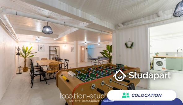 Colocation étudiante Studio &agrave; Bordeaux (33300)