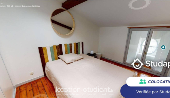 Colocation étudiante T4 &agrave; Bordeaux (33300)