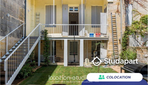 Colocation étudiante Studio &agrave; Bordeaux (33300)