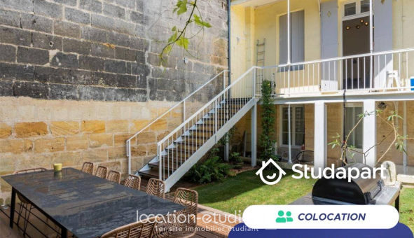 Colocation étudiante Studio &agrave; Bordeaux (33300)