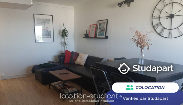 Colocation étudiante Duplex &agrave; Bordeaux (33300)
