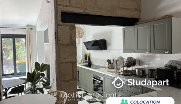 Colocation étudiante Studio &agrave; Bordeaux (33300)