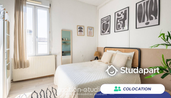 Colocation étudiante T3 &agrave; Bordeaux (33300)
