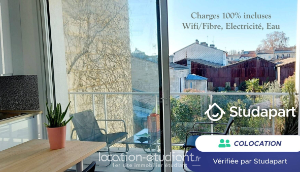 Colocation étudiante T3 &agrave; Bordeaux (33300)