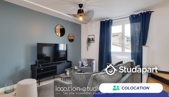 Colocation étudiante Studio &agrave; Bordeaux (33300)