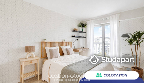 Colocation étudiante Studio &agrave; Boulogne Billancourt (92100)