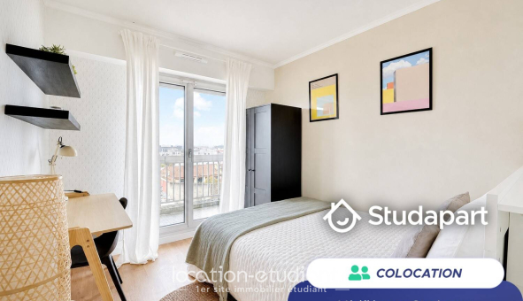 Colocation étudiante Studio &agrave; Boulogne Billancourt (92100)