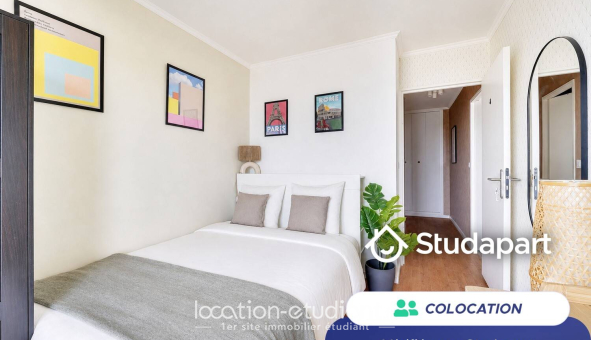 Colocation étudiante Studio &agrave; Boulogne Billancourt (92100)