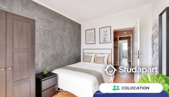 Colocation étudiante Studio &agrave; Boulogne Billancourt (92100)