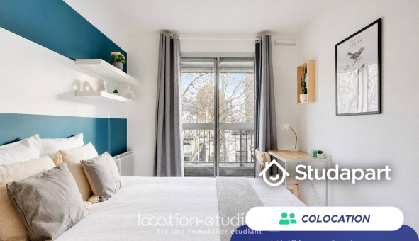 Colocation étudiante Studio &agrave; Boulogne Billancourt (92100)