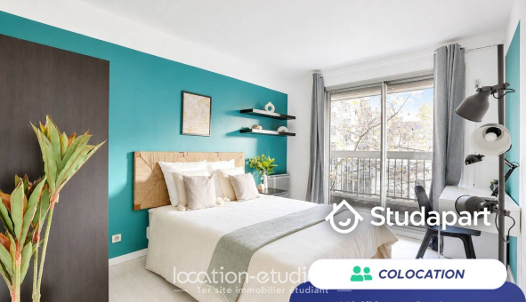 Colocation étudiante Studio &agrave; Boulogne Billancourt (92100)