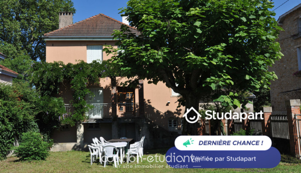 Colocation étudiante Studio &agrave; Bourg en Bresse (01000)
