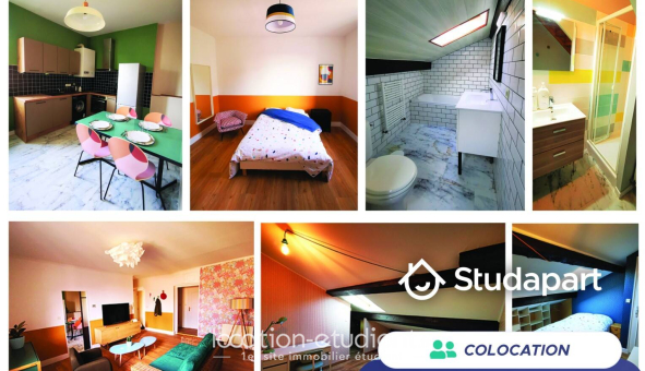 Colocation étudiante Studio &agrave; Bourg en Bresse (01000)