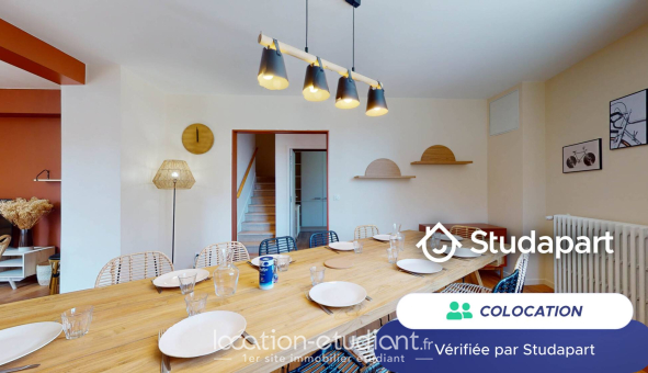 Colocation étudiante Studio &agrave; Bourg en Bresse (01000)