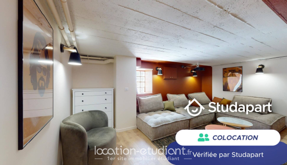 Colocation étudiante Studio &agrave; Bourg en Bresse (01000)