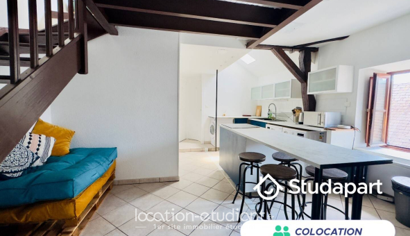 Colocation étudiante Duplex &agrave; Bourges (18000)