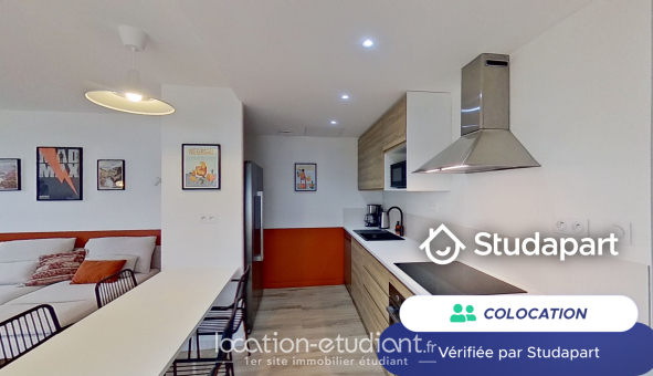 Colocation étudiante Studio &agrave; Brest (29200)