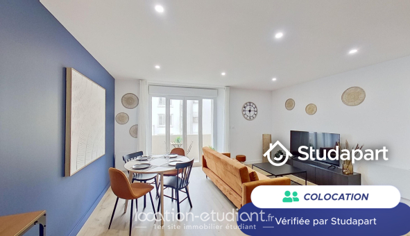 Colocation étudiante Studio &agrave; Brest (29200)