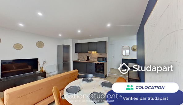 Colocation étudiante Studio &agrave; Brest (29200)
