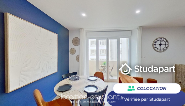 Colocation étudiante Studio &agrave; Brest (29200)