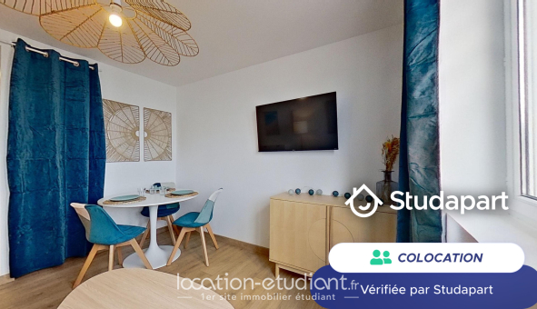 Colocation étudiante Studio &agrave; Brest (29200)