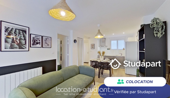 Colocation étudiante Studio &agrave; Brest (29200)