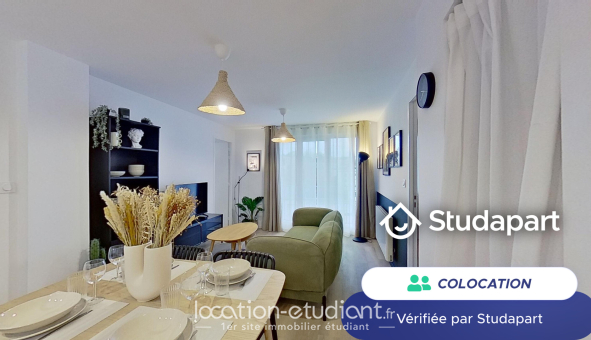 Colocation étudiante Studio &agrave; Brest (29200)