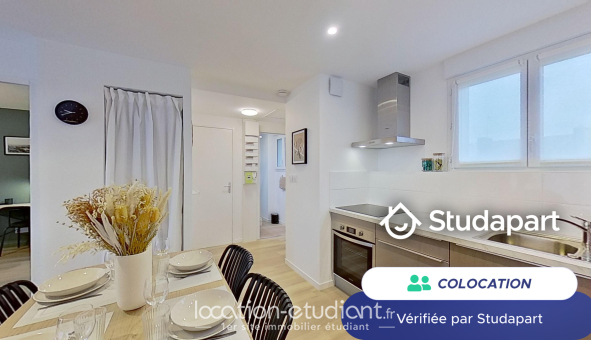 Colocation étudiante Studio &agrave; Brest (29200)