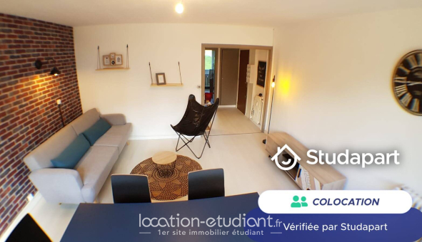 Colocation étudiante Studio &agrave; Brest (29200)