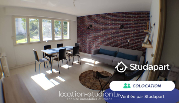 Colocation étudiante Studio &agrave; Brest (29200)