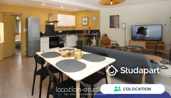 Colocation étudiante Studio &agrave; Brest (29200)
