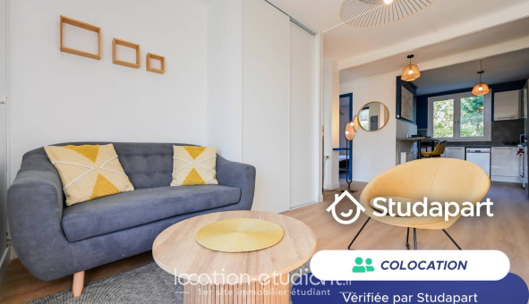 Colocation étudiante Studio &agrave; Bron (69500)