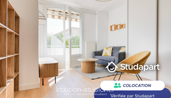 Colocation étudiante Studio &agrave; Bron (69500)