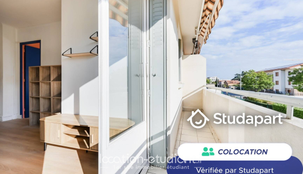 Colocation étudiante Studio &agrave; Bron (69500)