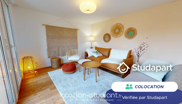 Colocation étudiante Studio &agrave; Bron (69500)