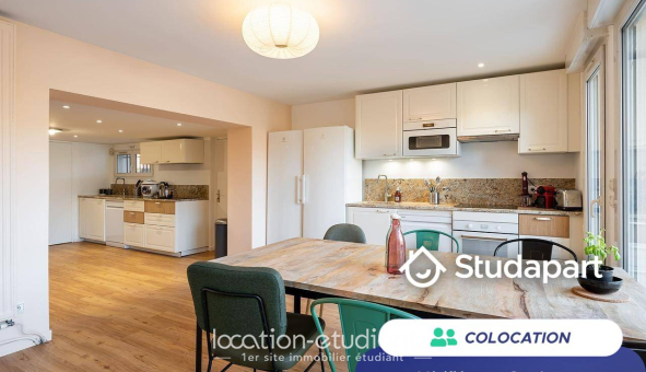 Colocation étudiante Studio &agrave; Bron (69500)