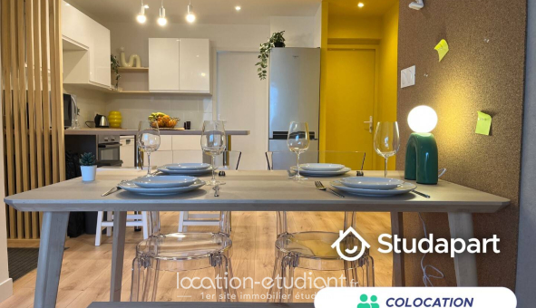 Colocation étudiante Studio &agrave; Bron (69500)