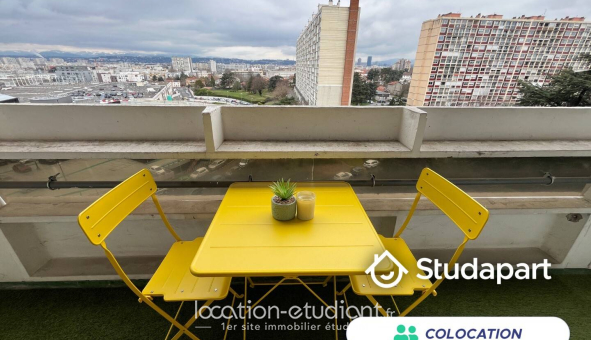 Colocation étudiante Studio &agrave; Bron (69500)