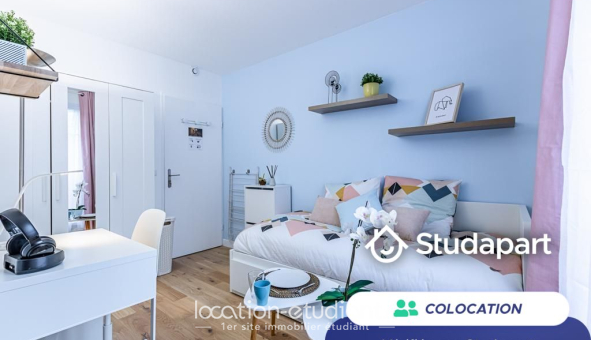 Colocation étudiante Studio &agrave; Bussy Saint Georges (77600)