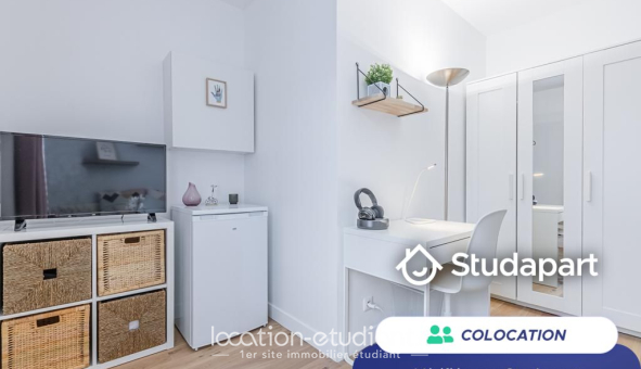 Colocation étudiante Studio &agrave; Bussy Saint Georges (77600)
