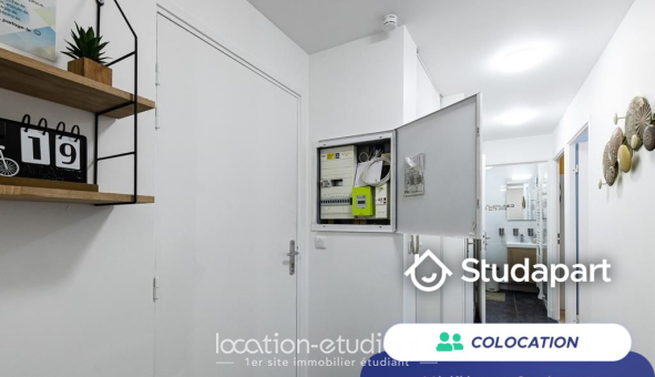 Colocation étudiante Studio &agrave; Bussy Saint Georges (77600)