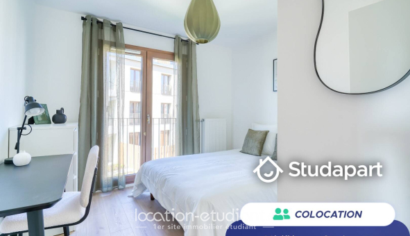 Colocation étudiante Studio &agrave; Bussy Saint Georges (77600)