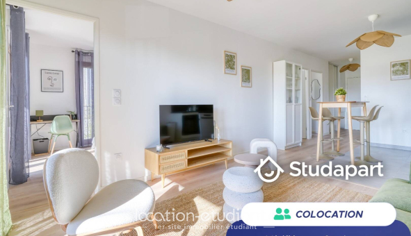 Colocation étudiante Studio &agrave; Bussy Saint Georges (77600)