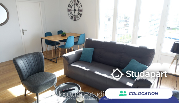 Colocation étudiante T1 &agrave; Caen (14000)