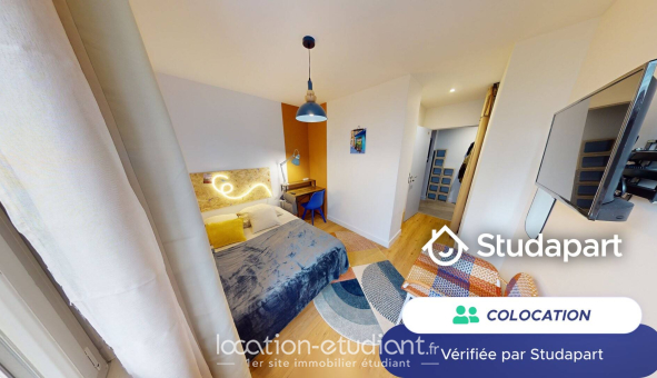 Colocation étudiante Studio &agrave; Caluire et Cuire (69300)