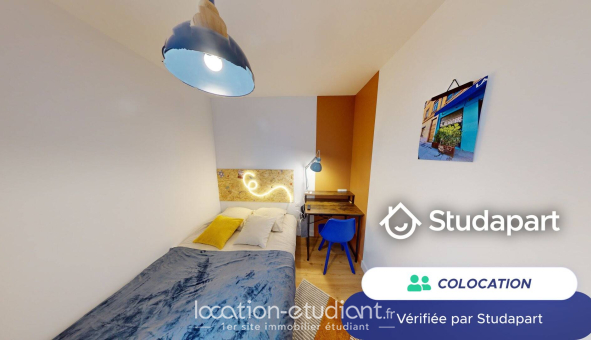 Colocation étudiante Studio &agrave; Caluire et Cuire (69300)