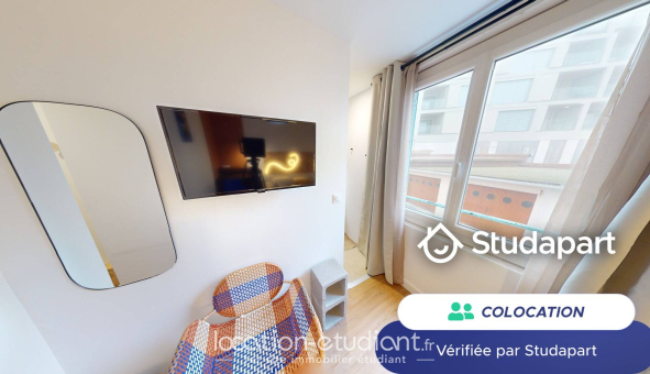 Colocation étudiante Studio &agrave; Caluire et Cuire (69300)