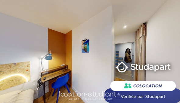 Colocation étudiante Studio &agrave; Caluire et Cuire (69300)