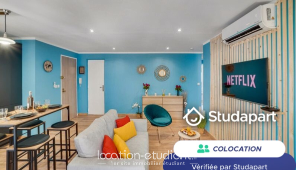 Colocation étudiante T4 &agrave; Cannes (06400)